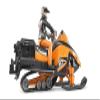 Bruder Snowmobile with Driver & Accessories view 4