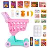 Battat  Play Circle  Shopping Cart  Toy Food  Play Kitchen for Toddlers  Pretend Play  Shopping Day Grocery Cart  2+ Years view 1