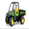 Bruder 09812 John Deere Gator XUV 855D with Driver view 1