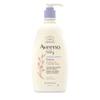 Aveeno Baby Calming Comfort Moisturizing Body Lotion with Relaxing Lavender & Vanilla Scents, Non-Greasy Baby Lotion, Nourishing Prebiotic Oatmeal, Paraben- & Phthalate-Free, 18 fl. oz view 1