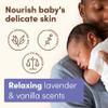 Aveeno Baby Calming Comfort Moisturizing Body Lotion with Relaxing Lavender & Vanilla Scents, Non-Greasy Baby Lotion, Nourishing Prebiotic Oatmeal, Paraben- & Phthalate-Free, 18 fl. oz view 4