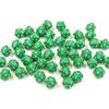 100 20-sided D20 Dice in Green view 1