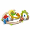 HABA Ball Run - Kullerbu Spiral Track, 26 Piece Wood & Plastic Marble Run Set with Wild Curves & Bell for Kids 2-6, STEM Toy Marble Maze Building Set view 1
