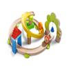 HABA Ball Run - Kullerbu Spiral Track, 26 Piece Wood & Plastic Marble Run Set with Wild Curves & Bell for Kids 2-6, STEM Toy Marble Maze Building Set view 4
