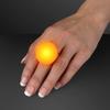 FlashingBlinkyLights Light Up Orange Glowing LED Ring (Set of 12) view 2