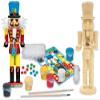 Works of Ahhh... Holiday Craft Set - Nutcracker Drummer Wood Paint Kit Large view 2