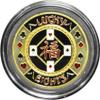 MRC POKER Hand Painted Poker Card Guard Protector - Lucky Eights view 1
