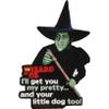 AQUARIUS Wizard of Oz Witch Funky Chunky Novelty Magnet for Refrigerator, Locker, Whiteboard & Game Room Officially Licensed Merchandise & Collectibles view 1