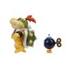 Super Mario Bowser Jr. 4-Inch Action Figure with Bob-Omb Accessory, Poseable Articulated Collectible Toys, Perfect for Kids & Collectors Alike! For Ages 3+ view 3
