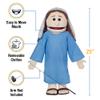 25" Mary, Full Body Bible Character, Christian Ministry Puppet view 3