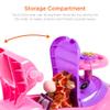 Best Choice Products Kids 3-in-1 Push and Pedal Car Toddler Ride On w/Handle, Horn, Music - Pink view 4