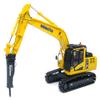Universal Hobbies Model 1:50 Komatsu Digger PC 210LC-10 with Hydraulic Hammer UH-8096 view 1