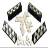 Pressman Tri-Ominos - Deluxe Edition Triangular Tiles with Brass Spinners, 5" view 3