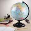 Replogle Globe - Educational Raised Political Relief & Mountains Ranges, Showcases Ocean Currents with 2023 Country Lines - Perfect for a Classroom, Home or Office - 12 Blue Ocean Globe & Black Base view 2