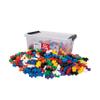 PLUS PLUS BIG - Open Play Set - 400 Piece in Storage Tub- Basic Color Mix, Construction Building Stem Toy, Interlocking Large Puzzle Blocks for Toddlers and Preschool view 1