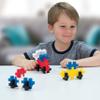 PLUS PLUS BIG - Open Play Set - 400 Piece in Storage Tub- Basic Color Mix, Construction Building Stem Toy, Interlocking Large Puzzle Blocks for Toddlers and Preschool view 3