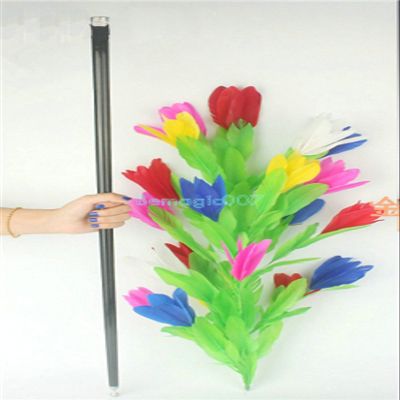 Silk & Cane Magic Black Cane to Flower Tricks