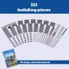 Thames & Kosmos Structural Engineering: Bridges & Skyscrapers | Science & Engineering Kit | Build 20 Models | Learn about Force, Load, Compression, Tension | Parents' Choice Gold Award Winner, Blue view 3