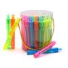40-Piece Star Bubble Wands Assortment Neon Party Favors - Summer Gifts Bubbles Fun Toys view 1