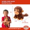 Cuddle Barn - Crackin' Up Coco | Super Soft Animated Twirling Moving Monkey Stuffed Animal Plush Toy | Spins Around Making Monkey Sounds | Great Gift for Toddlers and Kids Ages 1 and Over - 10 Inches view 2
