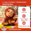 Cuddle Barn - Crackin' Up Coco | Super Soft Animated Twirling Moving Monkey Stuffed Animal Plush Toy | Spins Around Making Monkey Sounds | Great Gift for Toddlers and Kids Ages 1 and Over - 10 Inches view 4