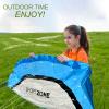 HENGDA KITE 2.5m Dual Line Stunt Parafoil Kites Soft Stunt Kite for Beach Blue with Flying Tool view 4
