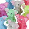 Rhode Island Novelty 2 Inch Rubber Water Squirting Elephants, One Dozen view 2