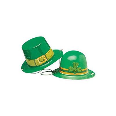 Adorable Plastic Mini Hat - 2"H x 4.75"W x 4.25"D (Pack of 12) - Assorted Design - Perfect for Festive Events & Photo Booth Fun