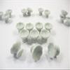 10x15 mm Mini White Ceramic Ice Cream Cups Dollhouse Miniature Supply 12441 view 1