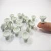 10x15 mm Mini White Ceramic Ice Cream Cups Dollhouse Miniature Supply 12441 view 4