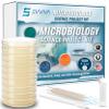 Evviva Sciences Microbiology Science Project Kit, Pre-Poured Agar Plates for Students, Agar Petri Dishes to Learn Microbiology, with Educational Experiment eBook view 1