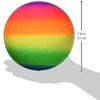 S&S Worldwide Vinyl Rainbow Balls, 8-1/2 (Pack of 3) view 3