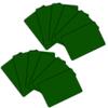 DA VINCI 12 Poker Size Casino Quality Plastic Cut Cards, Green view 1