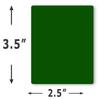 DA VINCI 12 Poker Size Casino Quality Plastic Cut Cards, Green view 2