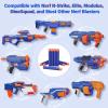AMOSTING Refill Darts 100PCS Bullets Ammo Pack Compatible for Nerf N-Strike Elite 2.0 Series DinoSquad  Work with All Elite Blasters Blue view 4