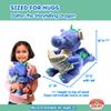 Cuddle Barn | Dalton The Storytelling Dragon with Light Up Book - Animated Stuffed Animal Plush Toy | Mouth Moves, Head Sways | Recites 5 Fairy-Tales - 11" Height view 3