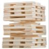 HEY! PLAY! Tower Stacking Board Games with 54 Giant Wooden Blocks - Nontraditional Yard Games for Kids and Adults with Carry Case - Ages 6 and Older view 1