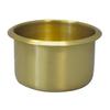 MRC Set of 10 Jumbo Brass Drop-in Cup Holders view 2