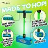 Flybar My First Foam Pogo Jumper for Kids Fun and Safe Pogo Stick, Durable Foam and Bungee Jumper for Ages 3 and up Toddler Toys, Supports up to 250lbs (Blue) view 2