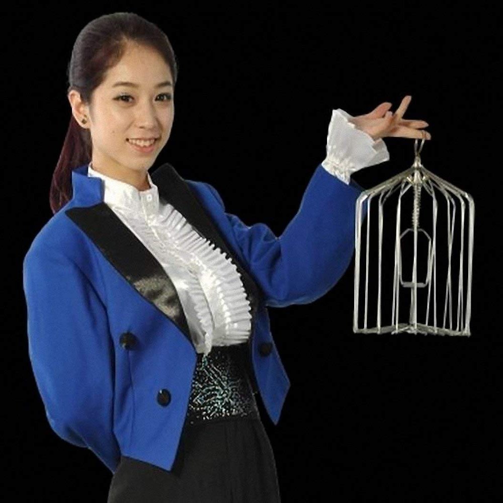 Appearing Bird Cage Silver S size - Stage Magic Tricks
