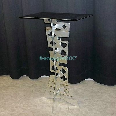 Aliminum Folding Table - Silver(Appearing Table) - Stage Magic Tricks