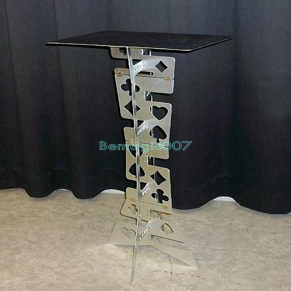 Aliminum Folding Table - Silver(Appearing Table) - Stage Magic Tricks