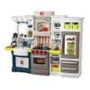 Step2 Elegant Edge Kids Kitchen Playset, Indoor/Outdoor Kitchenette, Interactive Play with Lights and Sounds, Made of Durable Plastic, Includes 78 Piece Toy Accessories, For Toddlers 3+ Years Old view 1
