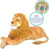 TigerHart Lasodo The Lion - 39 Inch (Tail Measurement Not Included) Big Stuffed Animal Plush Cat view 3