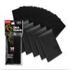BCW Deck Guard - Double Matte Black Card Sleeves | Acid-Free, Archival-Safe, No PVC | Anti-Glare Matte Finish | Fits Standard 2" x 3" Game Cards | Durable Deck Protector Sleeves | 300 Ct view 1
