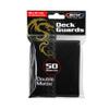 BCW Deck Guard - Double Matte Black Card Sleeves | Acid-Free, Archival-Safe, No PVC | Anti-Glare Matte Finish | Fits Standard 2" x 3" Game Cards | Durable Deck Protector Sleeves | 300 Ct view 2