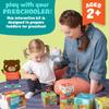 Peaceable Kingdom Where's Bear? The Hide and Find Stacking Block Game for 2 Year Olds view 2