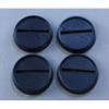 1in Round Plastic Miniature Gaming Base with Slot (Pack of 18) Reaper Miniatures view 1