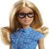 Barbie Teacher Dolls & Playset with Fashion Doll, Small Doll, Furniture & Accessories Including Flipping Blackboard view 2