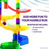 Marble Genius Marble Run Booster Set - 20 Pieces Total (Marbles Not Included), Construction Building Blocks Toys for Ages 3 and Above, with Instruction App Access, Add-On Set, Primary view 3